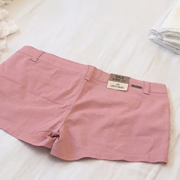 NWT BKE Mollie Stretch Shorts Pink - Picture 7 of 12